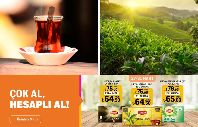 Migros'ta Poşet Çaylarda Çok Al, Az Öde